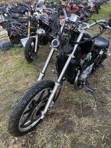カワサキ　EN400  書類付レストアベース車