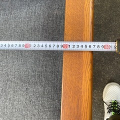 18番　 ３人掛け 北欧風 モダン オーク 天然木 A TEMPO 幅177cm （ ソファー ローソファ 木製 I字 肘掛け付き アームソファ  ）の画像