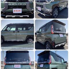 デリカミニ Tプレミアム ターボ 全方位カメラ 緑 車検満タン 埼玉県 久喜市の画像
