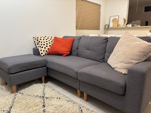 【取引終了】三人掛けソファ