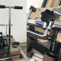 【業者様取引不可】 中古 　座って簡単ペダル運動器　プッシュアッ...