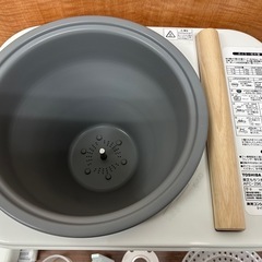 【塩尻市引き取り限定】 TOSHIBA 餅つき機 もちっ子 AFC-296の画像