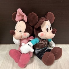 ミッキーミニーぬいぐるみ