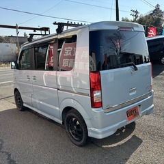 自社ローンあり！ガソリン100リットルプレゼント✨両側パワスラ✨バックカメラ✨4WD✨スズキ☆エブリイワゴン☆PZターボスペシャル☆660cc☆4人乗り☆の画像