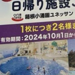箱根ユネッサン7000円→1000円