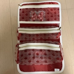 ゼクシィ2024年5月号付録  ミニーマウス折りたたみトラベルポーチの画像