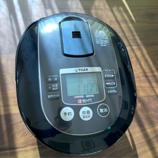 タイガー　炊飯器　土鍋IH 8号　内鍋新品未使用の替え×2あり