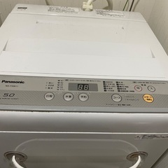 Panasonicの洗濯機の画像
