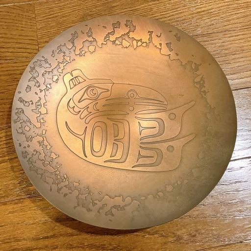 【取引中】銅製トーテム壁掛け