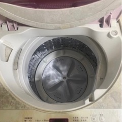 洗濯機 受付終了の画像