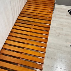 今日だけ限定5000円で引き取って下さい！引き取り限定　折り畳みベッド+ニトリのマットレスの画像