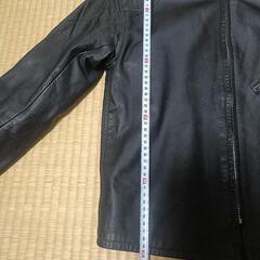 コミネ シングルライダースジャケット 本革の画像
