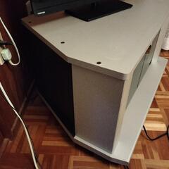 コマ付きのテレビ台　商品説明必読願います。の画像