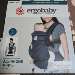 【大幅値下げ】 ergobaby オムニ360 抱っこ紐 ネイビー メッシュの画像