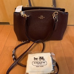 【値下げ】特価！！新品・タグ付き・コーチバック⭐︎の画像