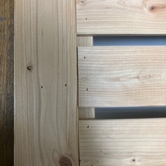 国産天然ひのき セミダブルすのこベッド【日本製・簡単組立】 こうひん マレロング の画像