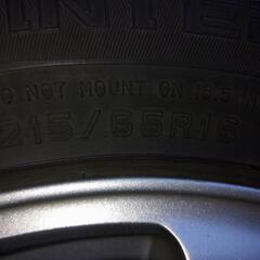 値引き！　１６インチ　アルミホイール　タイヤセットの画像