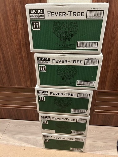 【5箱】フィーバーツリー　プレミアムジンジャービア　ジンジャーエールより風味強め