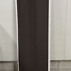 4連 パーテーション 布製 ブラウン 医院 病院 エステ 整体院 幅50cm×高さ200cmの画像