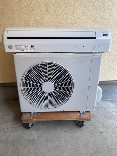 コロナ　ルームエアコン【冷房専用】主に6畳用　標準取付工事費込み