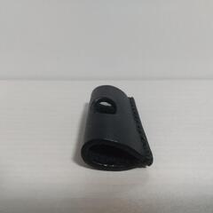 スノーピーク和武器M、L用 ハンドメイドレザー箸留め&箸置き(ブラック)の画像