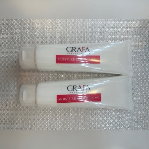 《 サンプル付き♪》GRAFAモイスチュアキープミルクMC130g2本セット