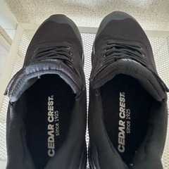 CEDAR CREST スパットシューズ 23㎝ 黒の画像