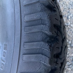 プラド120系　BFgoodrich T/A BFグッドリッチ LT265/65/R17 タイヤの画像
