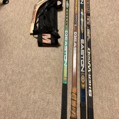 アイスホッケースティック 　ライトハンド　SHERWOOD＆EASTON４本 他　中古の画像