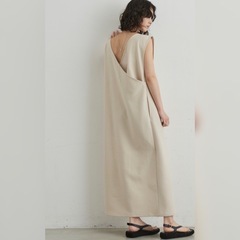 ♡ Aunt Marie's リネンライクジレワンピース ♡の画像