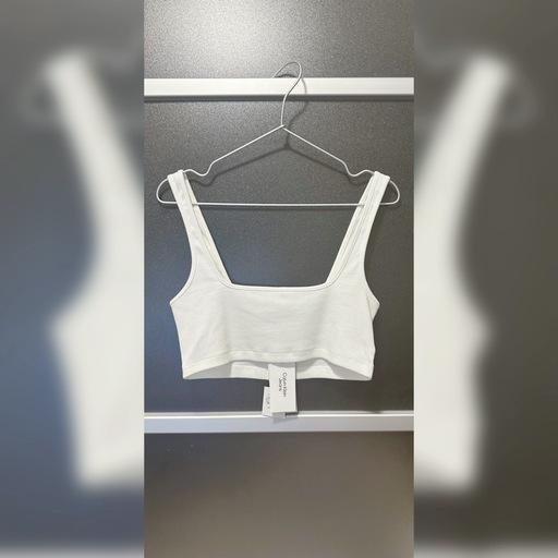 《 新品タグ付き♪》  Leather Patch Lip Bralette