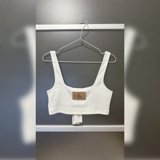 《 新品タグ付き♪》  Leather Patch Lip Bralette