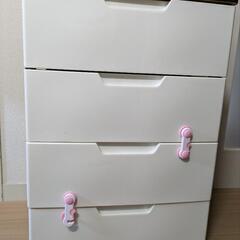 （決定しました）ウッドトップチェスト　4段