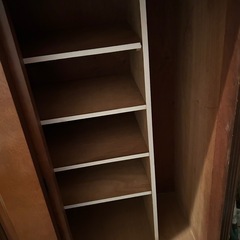 レトロな下駄箱の画像