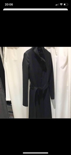 インディヴィ　カシミア混コート