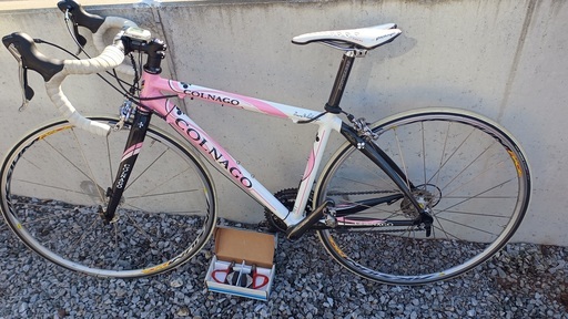 COLNAGO ARTE 105カーボンバックフロントトリプル仕様室内保管