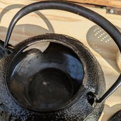 週末値下げ鉄瓶　急須の画像