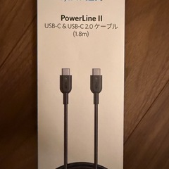 Anker powerlineⅡ USB-C× USB-C