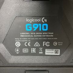 Logicool G ゲーミングキーボード 有線 G910rの画像