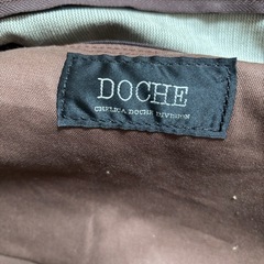 美品　DOCHE ドーチェ レザーベルト付き ボストンバック メンズ バッグの画像