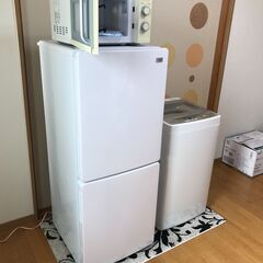 (引き取り大歓迎！！)家電品3点セット（全自動洗濯機・冷蔵庫）の画像