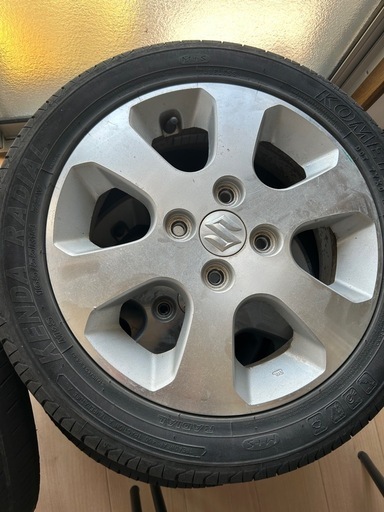SUZUKI スズキ 純正 14インチ ワゴンR エブリィ ラパン MRワゴン パレット等 ダンロップ エナセーブ 165/55R14