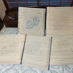GW引越　座布団　井草座布団　5枚セットの画像