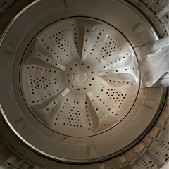 洗濯機(全自動洗濯機 automatic washing machine AT-WM45B (WH) ホワイト「洗濯4.5kg/乾燥機能無 上開き1【ビックカメラグループオリジナル】)の画像