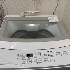 ニトリの洗濯機6キロ　2019年製の画像