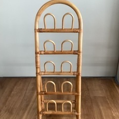 スリッパ掛け【町田市再生家具】　0322の画像