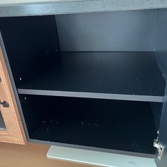 テレビボード　アンティーク調　ウッド調の画像