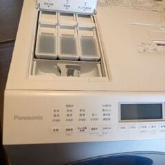 【上位機種、据付無料？】パナソニックドラム式洗濯乾燥機　NA-LX127AL WHITE 2021年製の画像