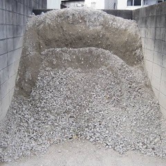 格安！ 駐車場用砕石運搬