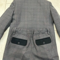 フォーマルスーツ　蝶ネクタイ　靴　子供　110cm  19cmの画像